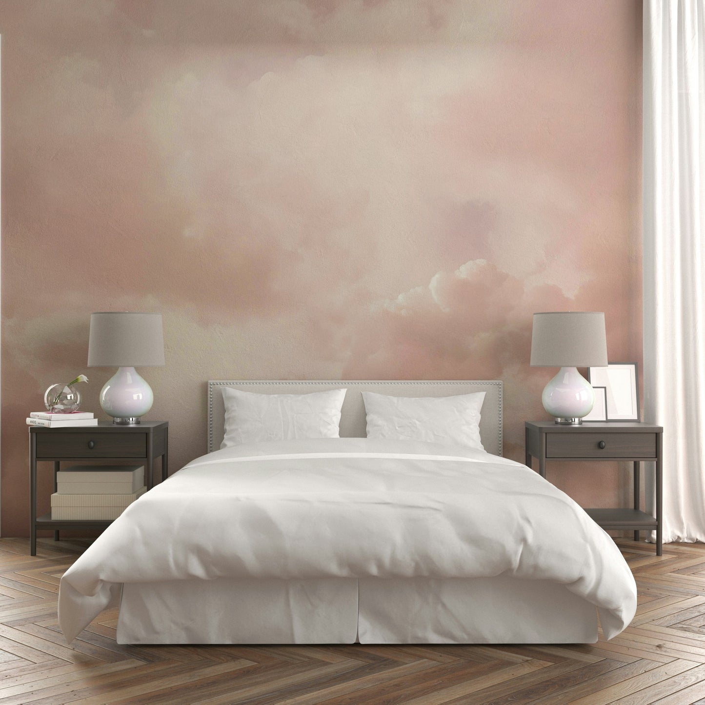 View of friendly shapes and a playful pattern

