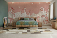 View of friendly shapes and a playful pattern

