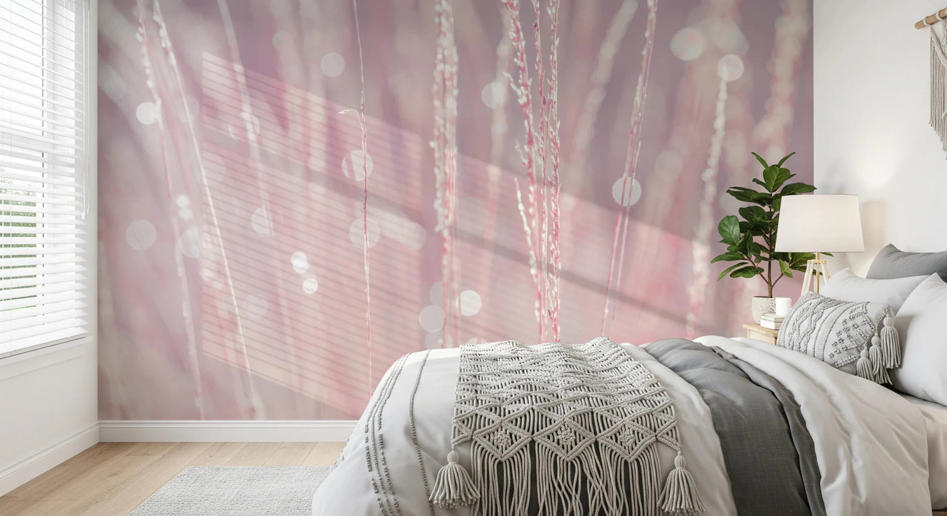 Pink Haze Wall Mural