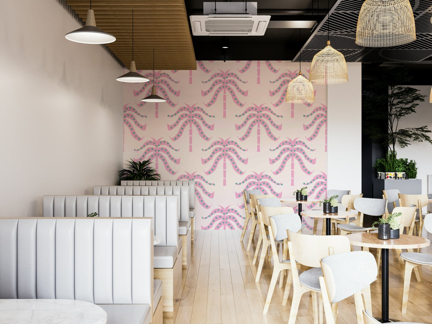 The design gives a feeling of quiet, natural beauty.

