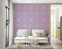Dahlia Diamonds vibrant wall decor