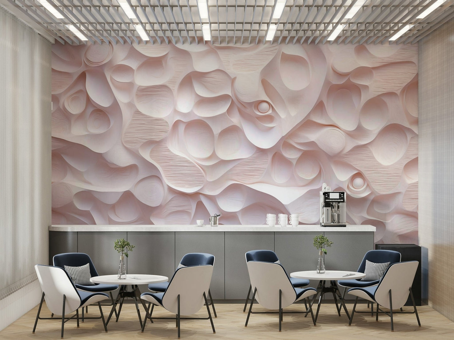 The mood is peaceful and serene.

