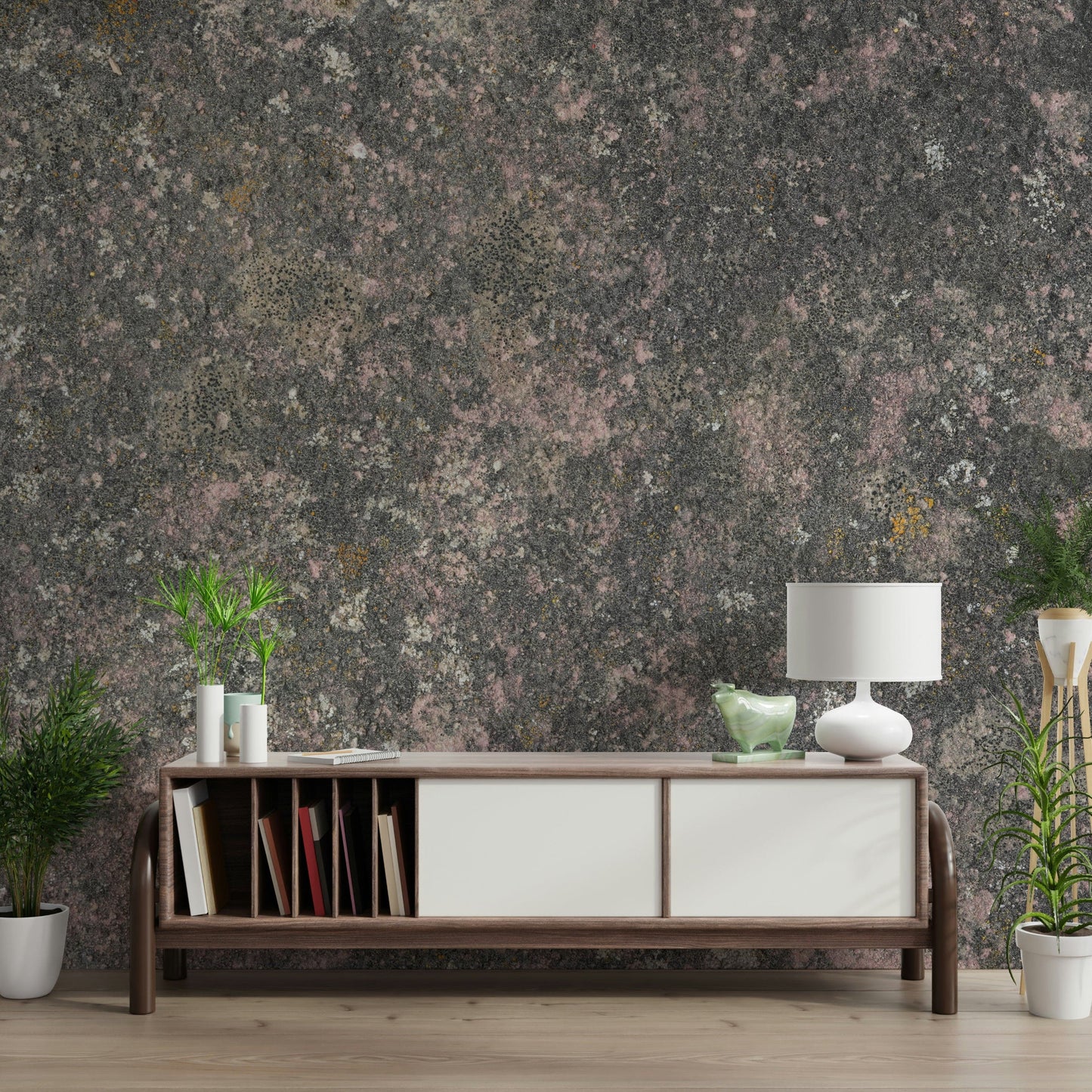 Whispers of Pink Stone Wall Mural -2566600