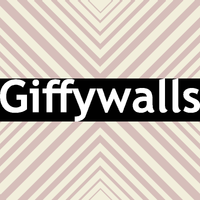 Artistic delicate stripes on Angled Stripes wallpaper.