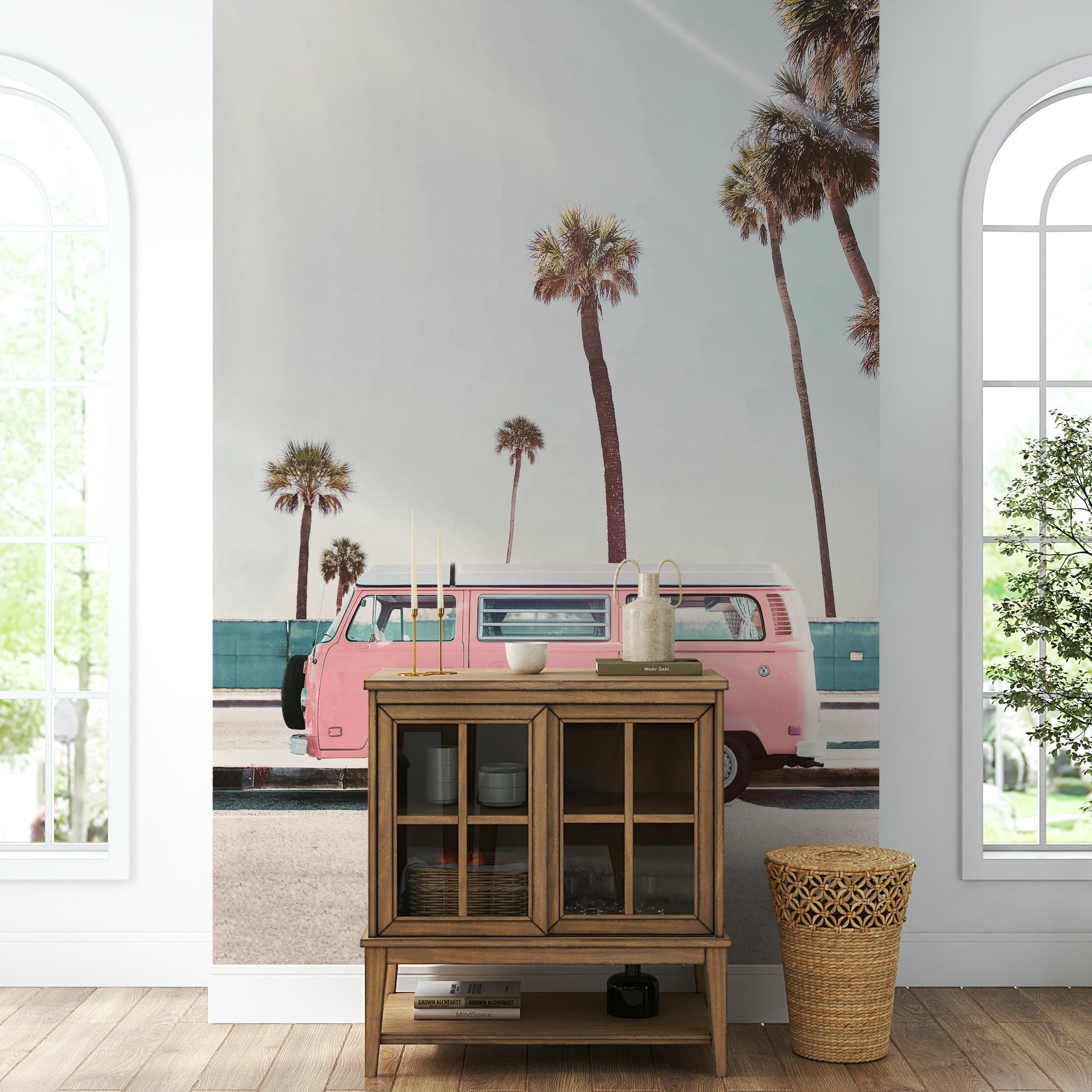 retro-style wall art

