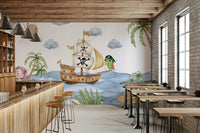 The image is suitable for a kids room or a playroom.

