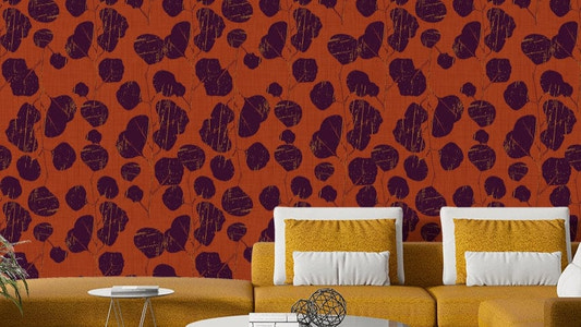 Boho Jewel Tone elegant wall covering