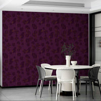 Boho Jewel Tone jewel tones mural
