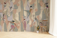 Dynamic dance pose exuding balance and grace
