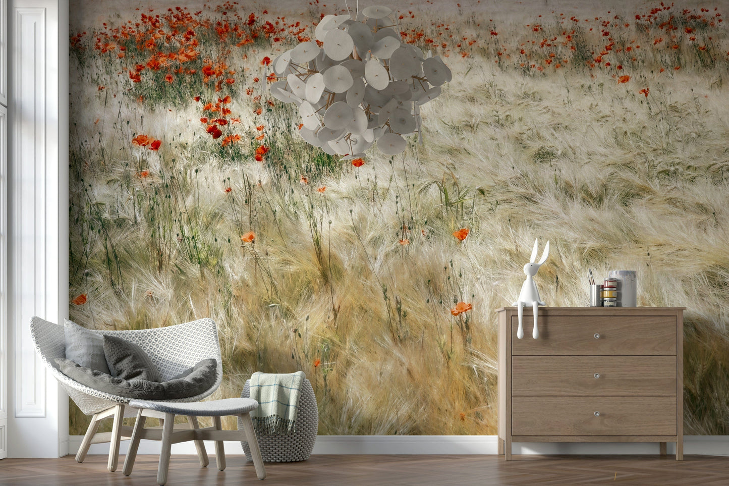 Poppy Field Dreams Wall Mural -2539580