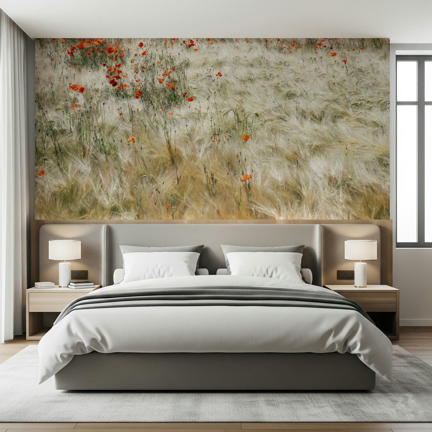 Poppy Field Dreams Wall Mural -2539580
