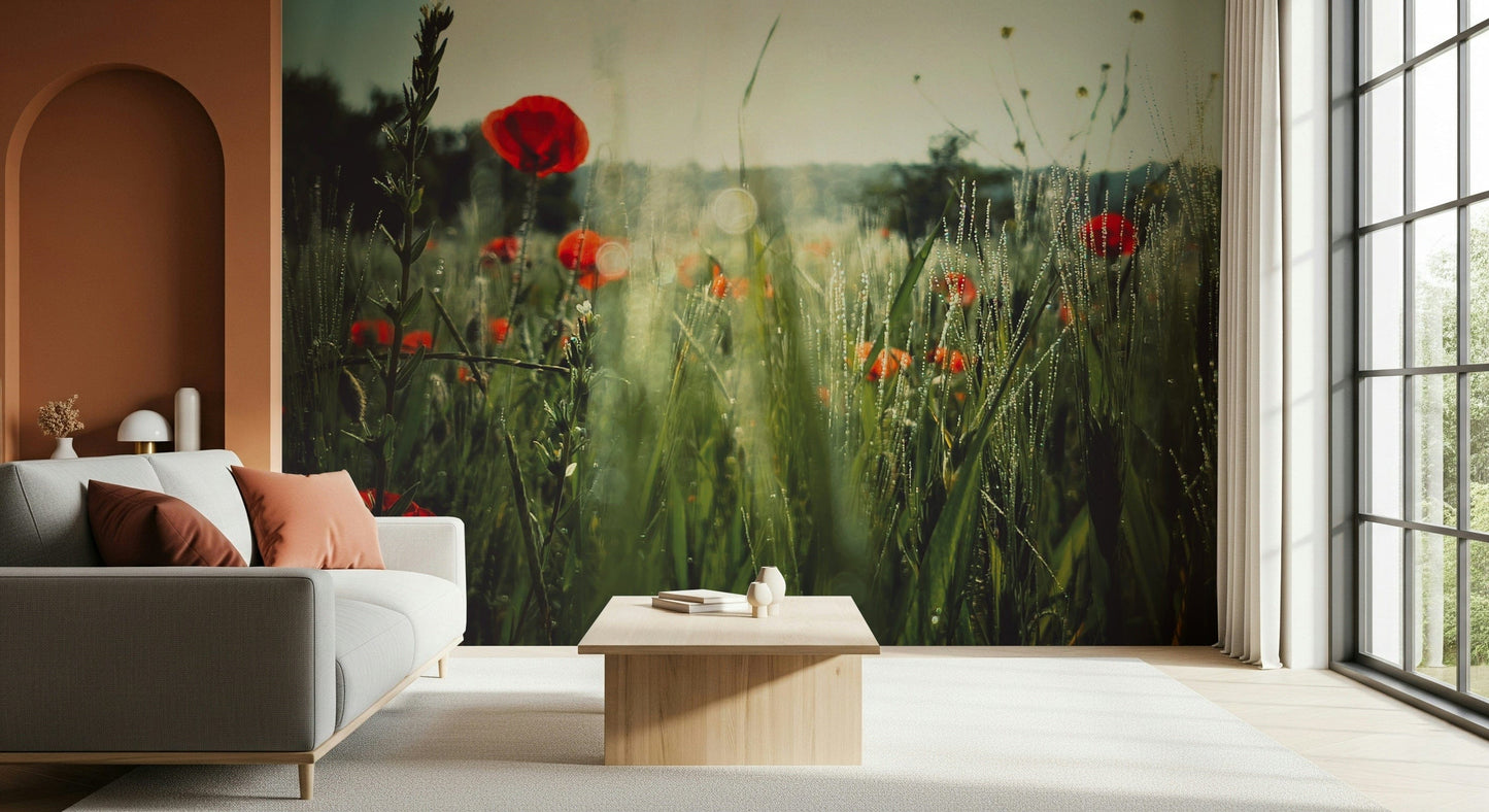 Meadow Dew Wall Mural -2283850