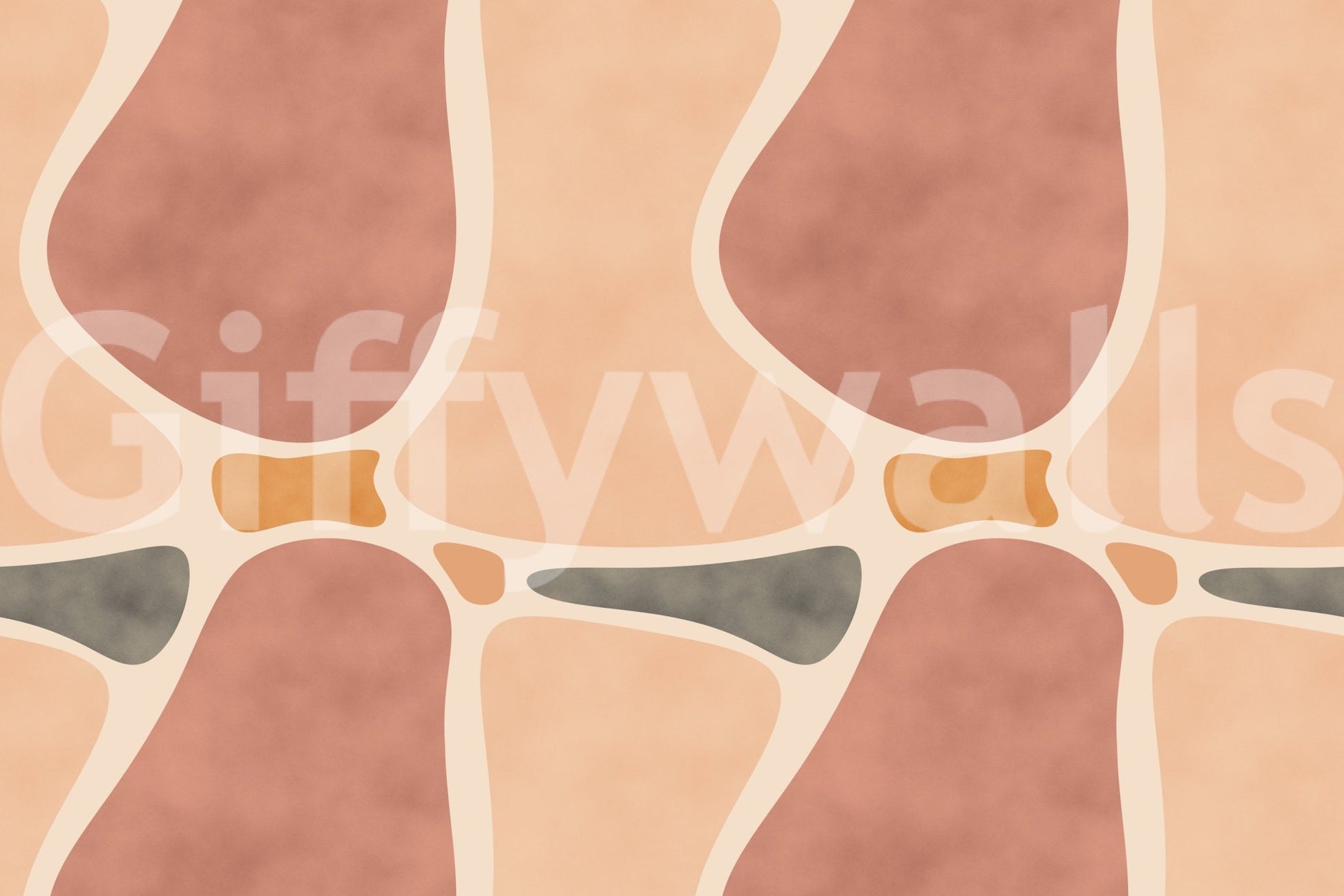 Modern abstract design for walls

