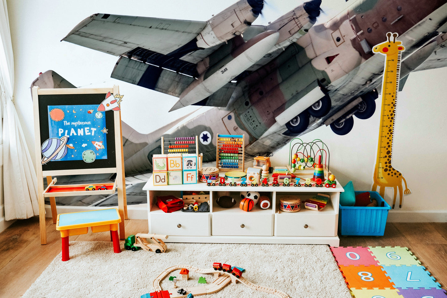 A graceful subtle texture wall mural in rich, dark tones.

