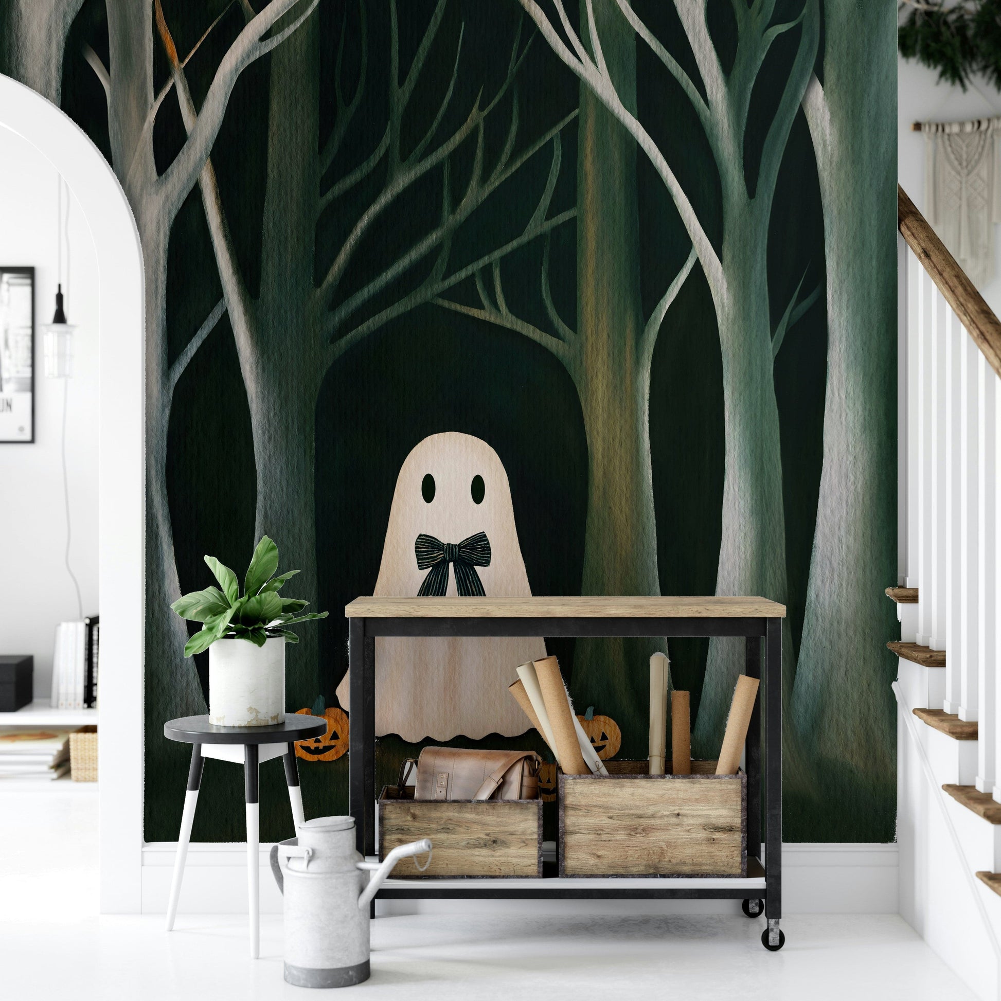 The Preppy Ghost Wall Mural⁠ - unique design



