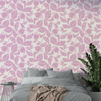 Evokes the tender beauty of a spring garden in bloom.

