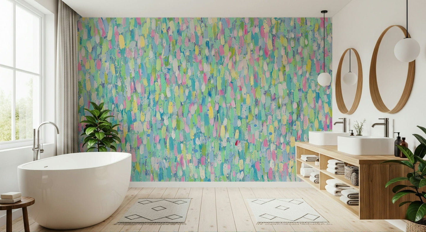 A classic abstract design wallpaper for walls.