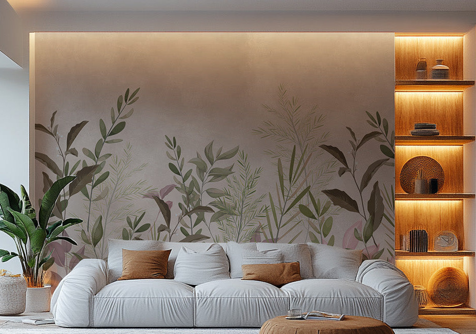Pristine Haven Wallpaper Mural - Giffywalls