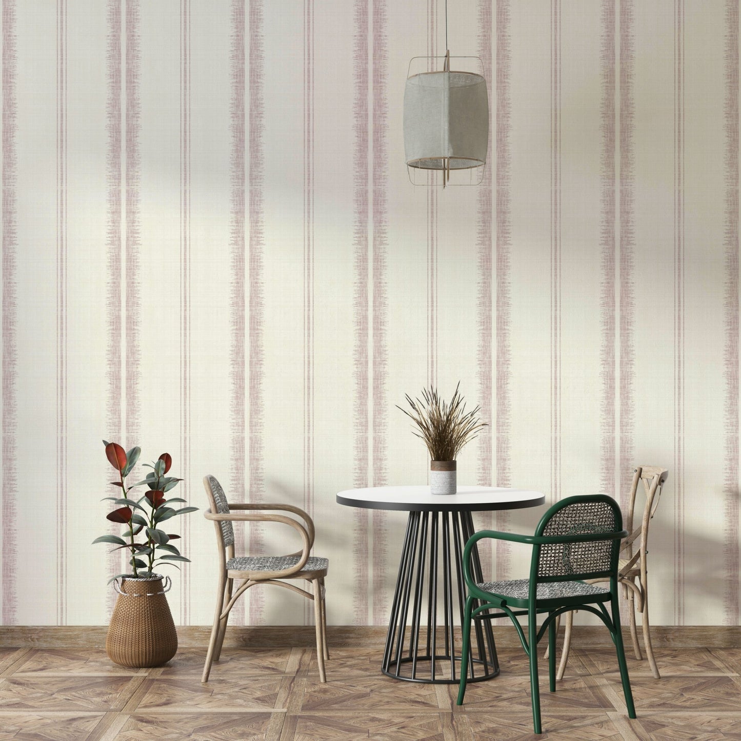 Boho striped design offering timeless beauty and elegance

