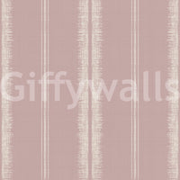Easy-to-apply pale pink boho stripes for a chic interior

