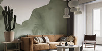 Pseudo Sage Watercolor Wall Mural - Giffywalls