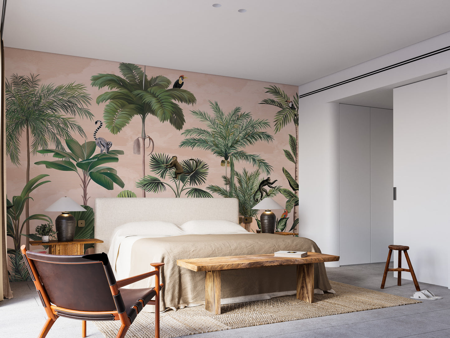 Jungle Rhapsody Wall Mural - Giffywalls