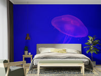 A serene undersea adventure wall mural for your decor.

