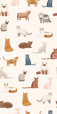 Purrfectly Cats Wallpaper⁠