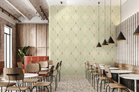 Quatrefoil Vines Wallpaper⁠
