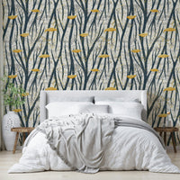 The design has a painterly, artistic look with a sense of soft focus.

