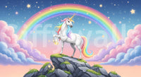 The style is painterly or a detailed illustration.

