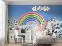 The image is suitable for a child's room or a nursery.

