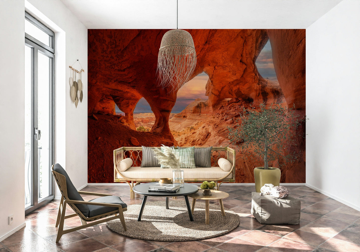 Red Rock Arches Wall Mural -2338549