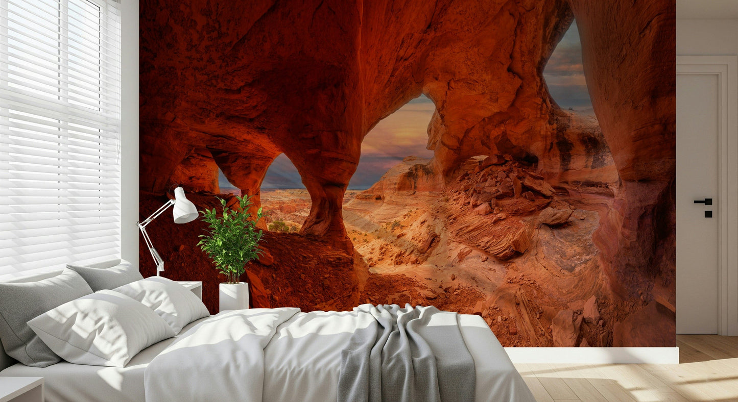 Red Rock Arches Wall Mural -2338549
