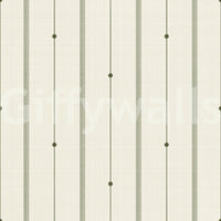 Soft stripes in buttercream and olive bringing natural charm

