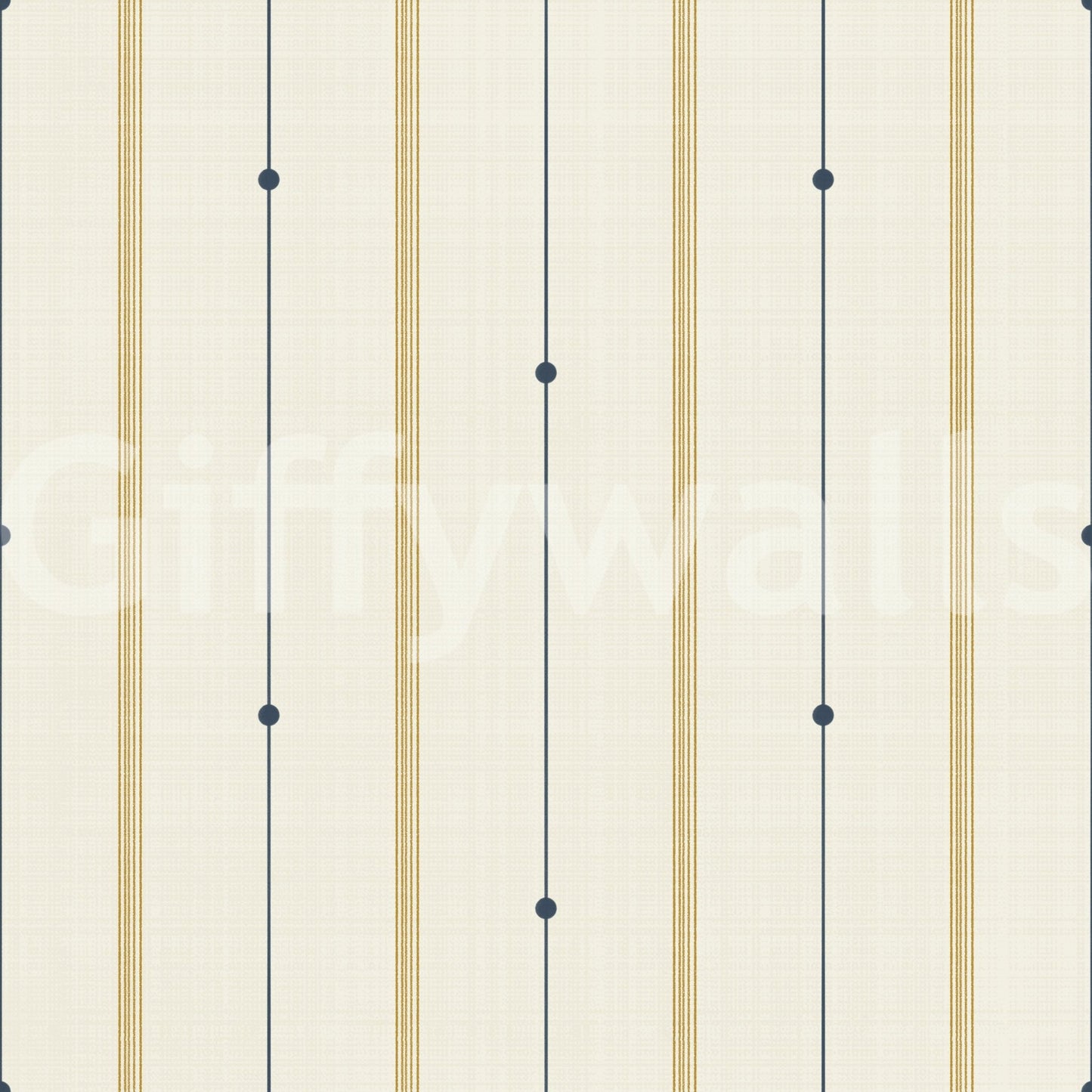 Laid-back country wallpaper with refined stripes

