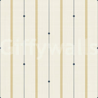 Laid-back country wallpaper with refined stripes

