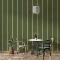 Minimalist olive drab wallpaper with subtle striped design

