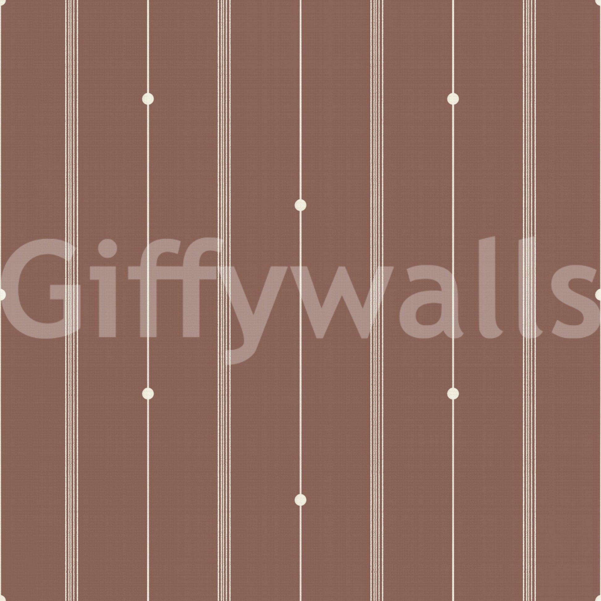Warm sienna dust wallpaper with subtle texture and stripes

