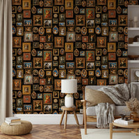 Full view of the mural on a wall.

