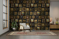 Sloth portraits in a variety of poses and styles.

