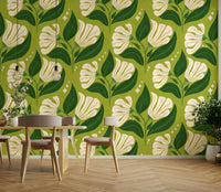 It gives a feeling of vibrant, vintage charm.
