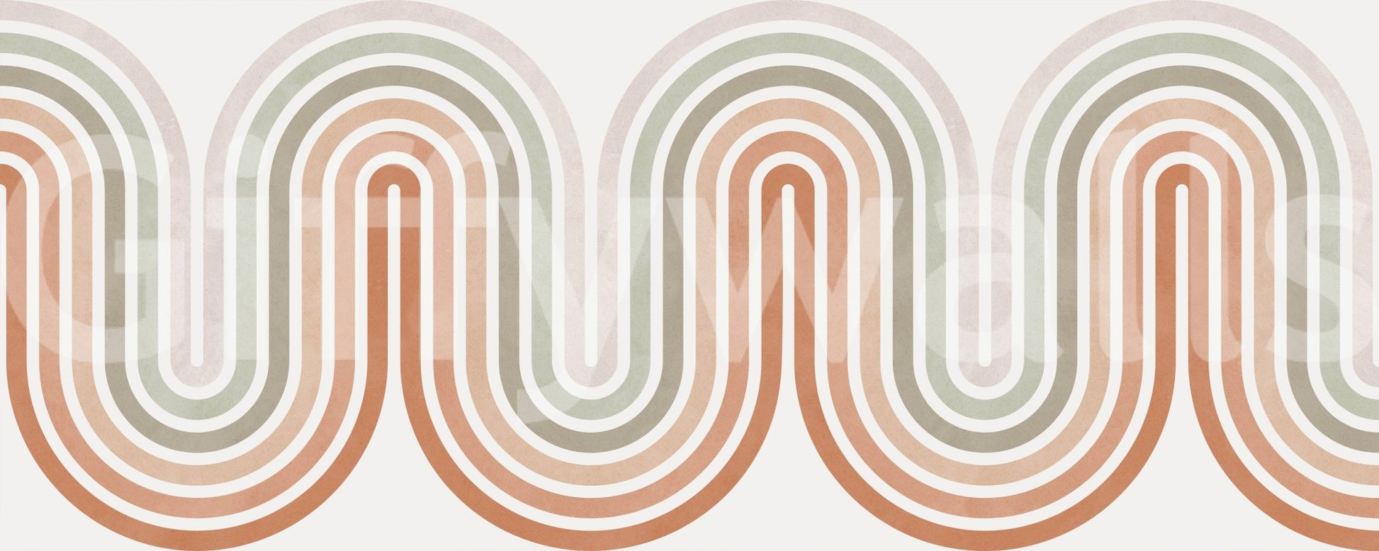 Modern Archway mural, stylish wallpaper for walls, chic, subtle.