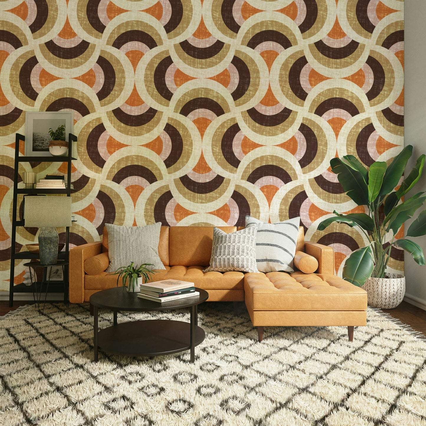 Suitable for a modern, retro, or minimalist interior.
