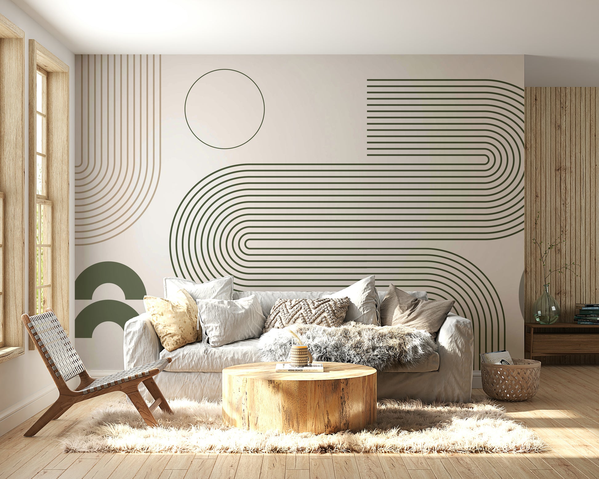 Vintage curves and flow on minimal background

