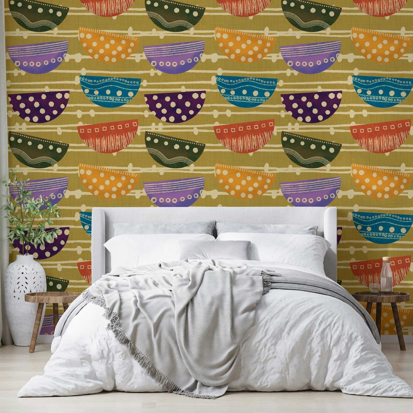 Retro Bowls playful wallpaper