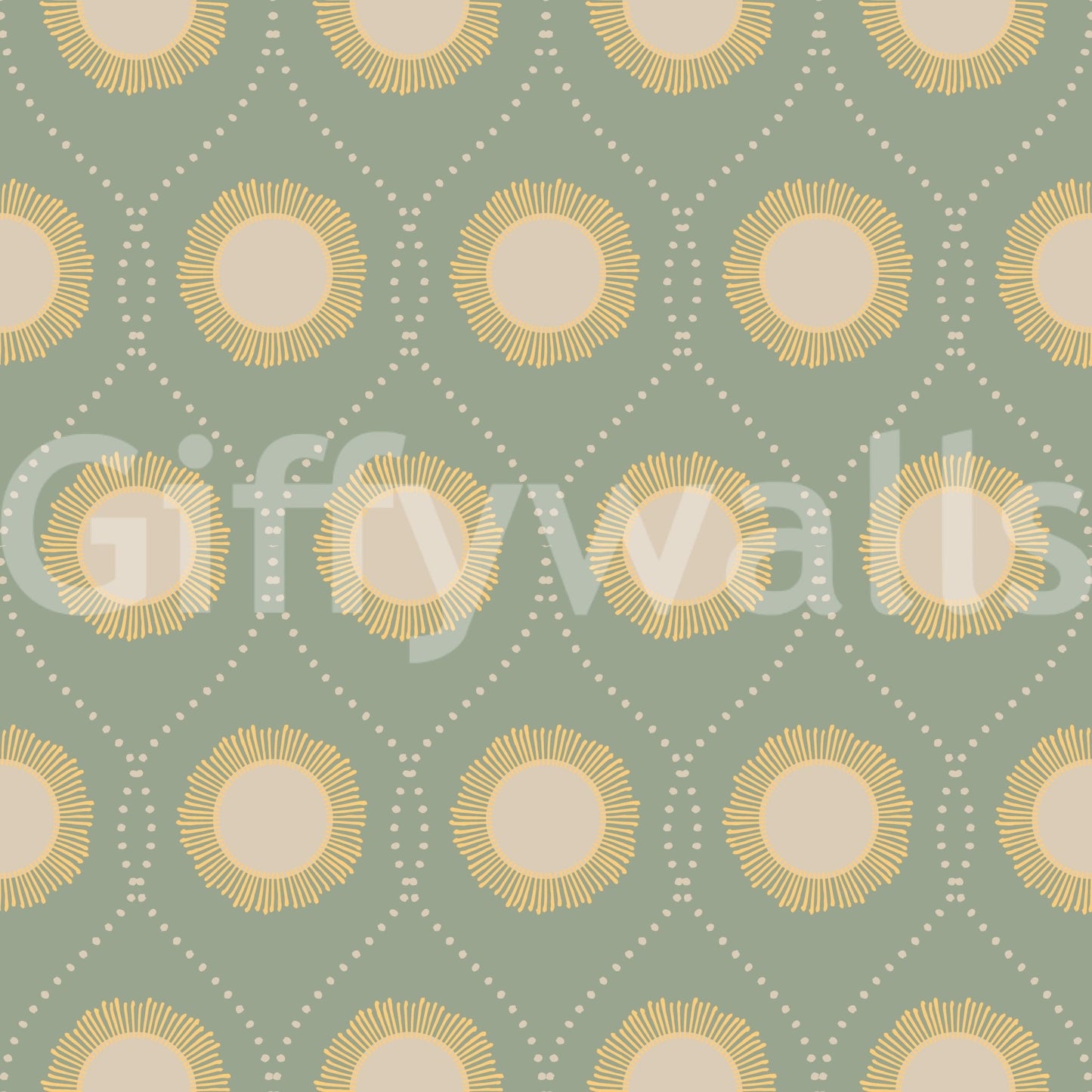 Stylish Retro Radiance design, soft tones, mid-century modern aesthetic wallpaper.