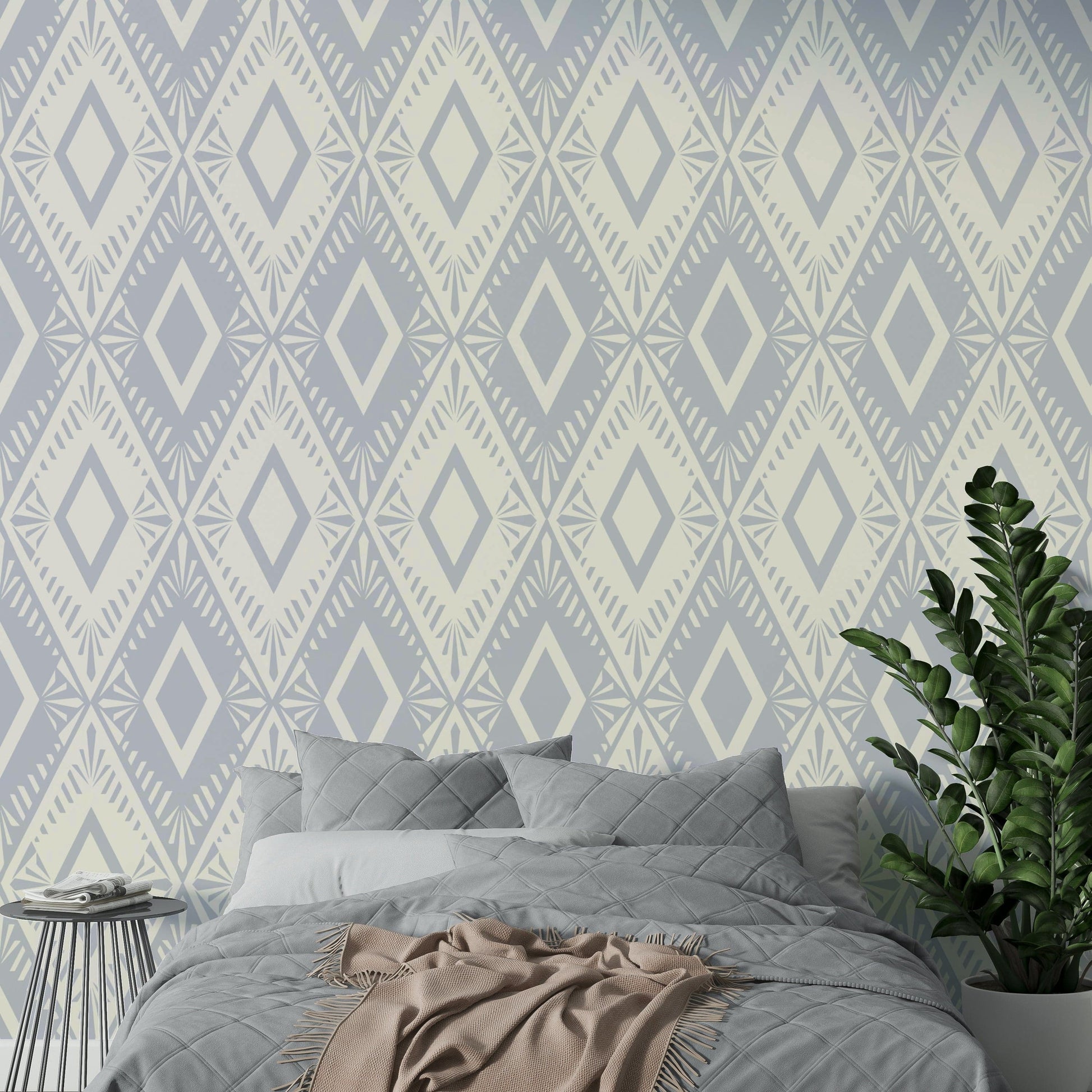 The style is artistic and abstract.
