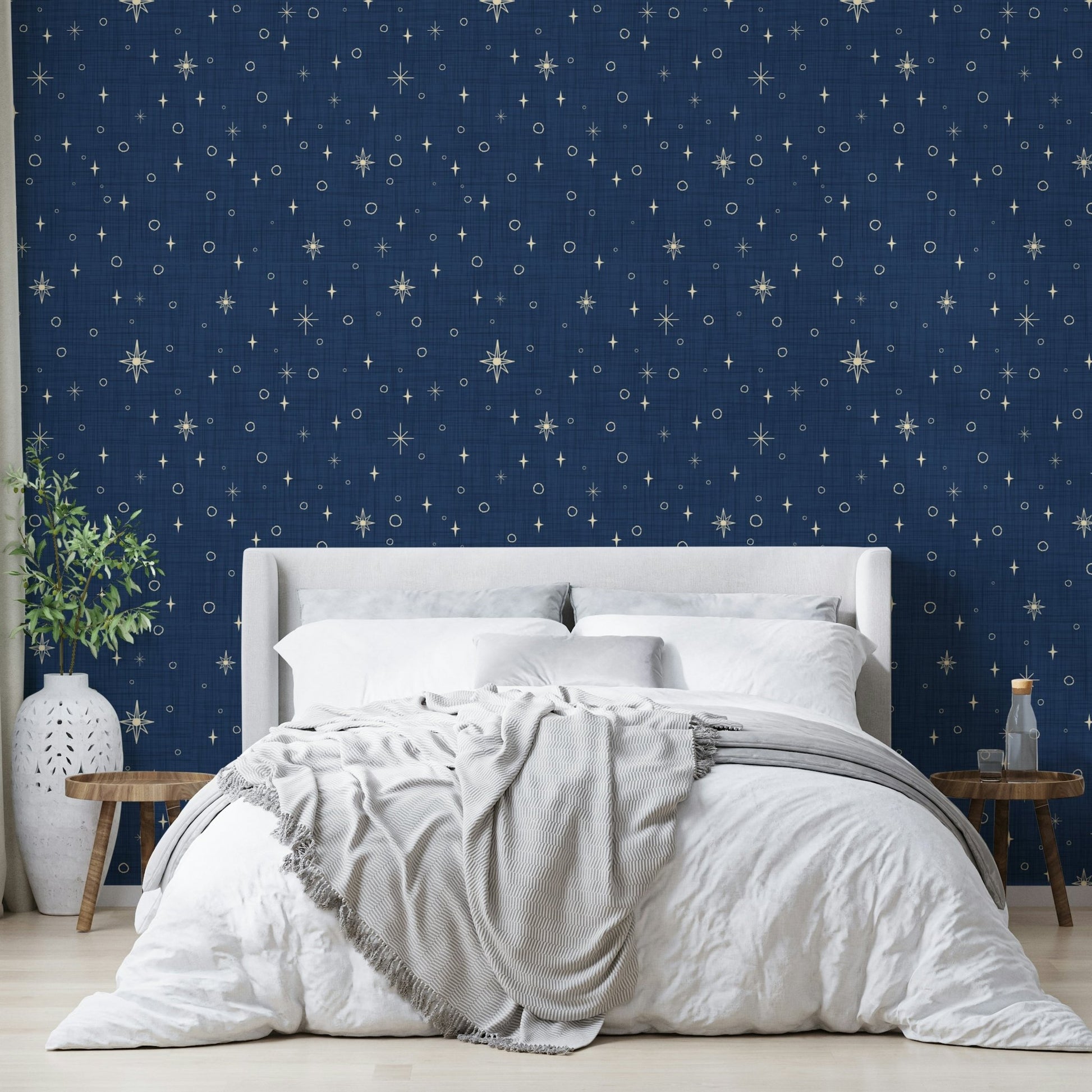 Wallpaper for walls with vintage night sky
