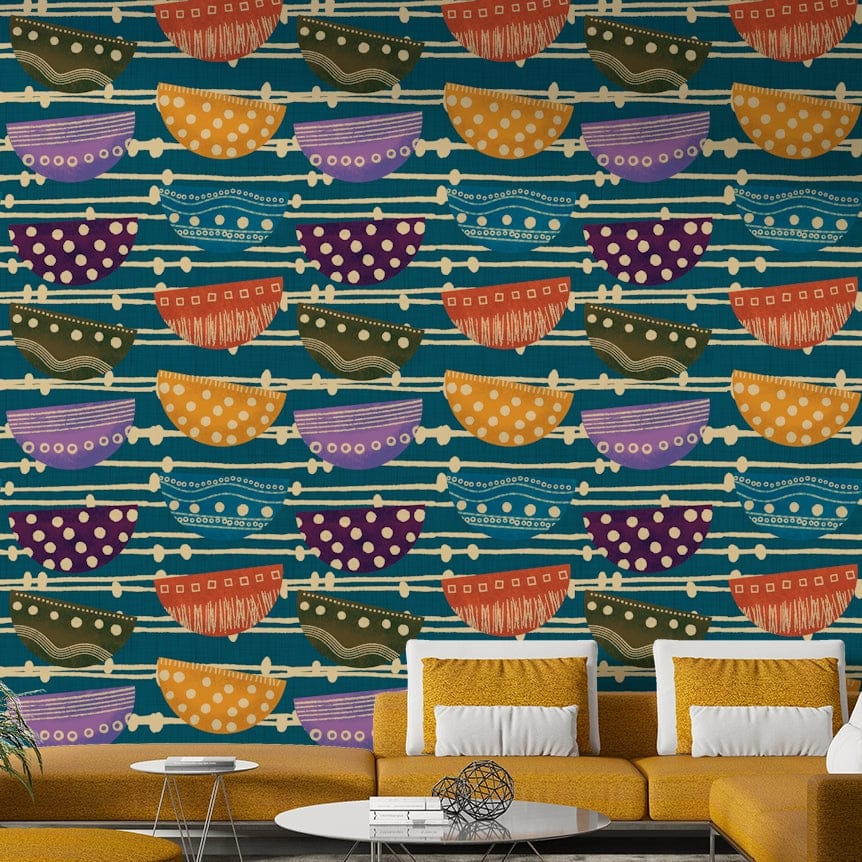 Retro Bowls artistic wallpaper